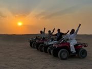 Half-Day Adventure: Pyramids, Sphinx, Queens’ Pyramids, Panoramic View, Sahara Camel Ride& ATV ( quad bikes)