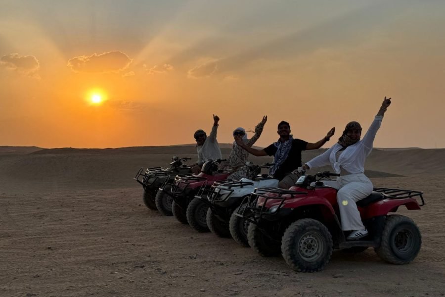 Half-Day Adventure: Pyramids, Sphinx, Queens’ Pyramids, Panoramic View, Sahara Camel Ride& ATV ( quad bikes)