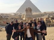 Half-Day Adventure: Pyramids, Sphinx, Queens’ Pyramids, Panoramic View, Sahara Camel Ride